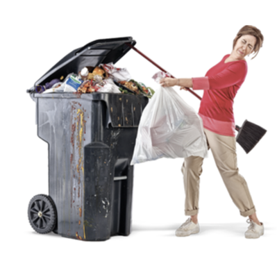 شستشوی سطل زباله با کارواش خانگی