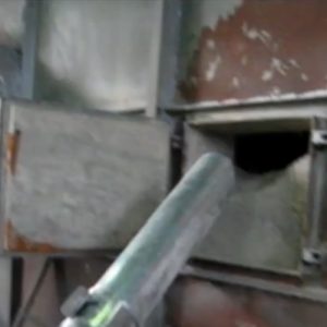 تمیز کردن کوره با مکنده